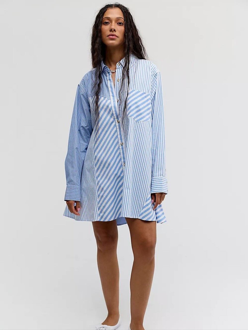 NWT Free People Oxford Club Mini Dress